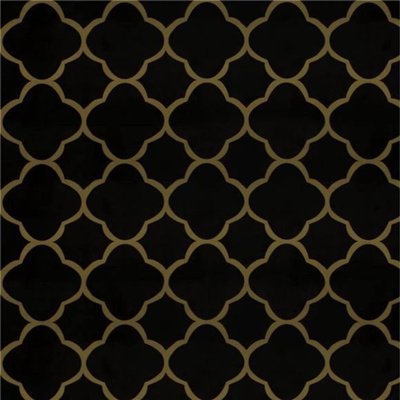 Wall Decor 142787 Black And Gold Trellis Wallpaper Peel And Stick